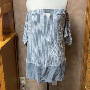 Mono B off the shoulder dress